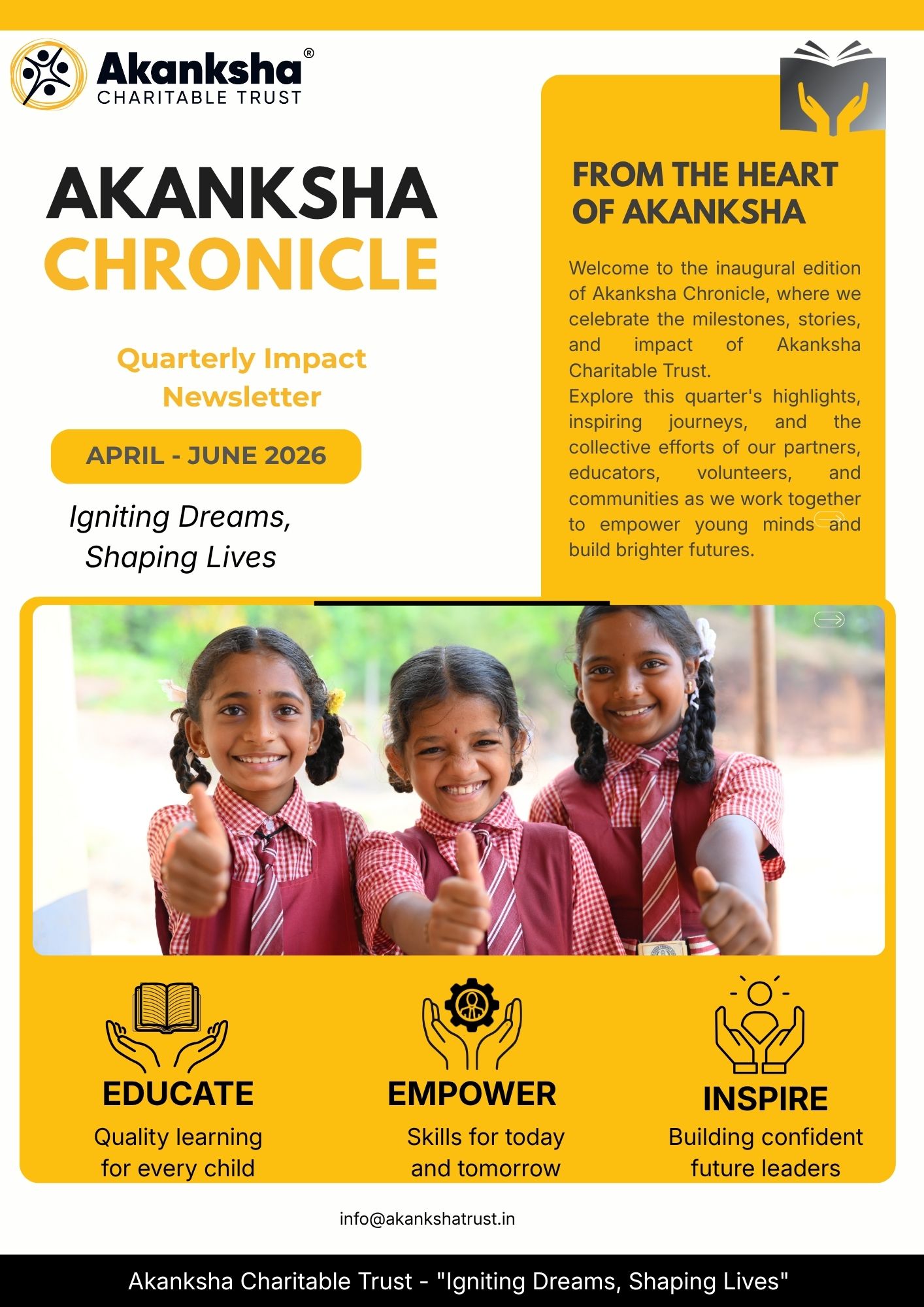 Akanksha Chronicle - June 2026